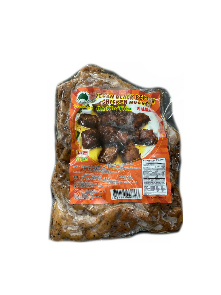 A&T Vegan Black Pepper Chicken Nugget 600g