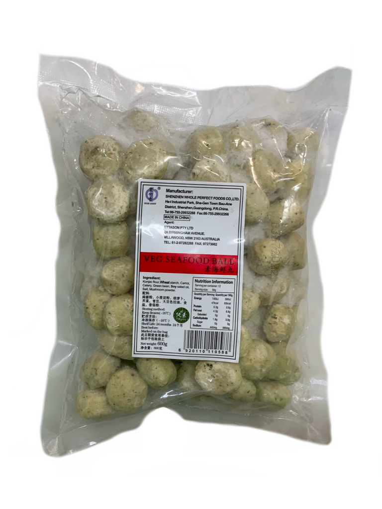 Vege Giant Veg. Seafood Ball 600g