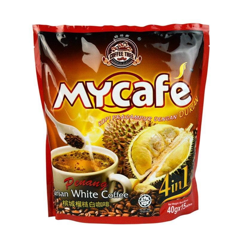 Mycafe Penang Durian White Coffee (40g X 15 Sachets) 600g