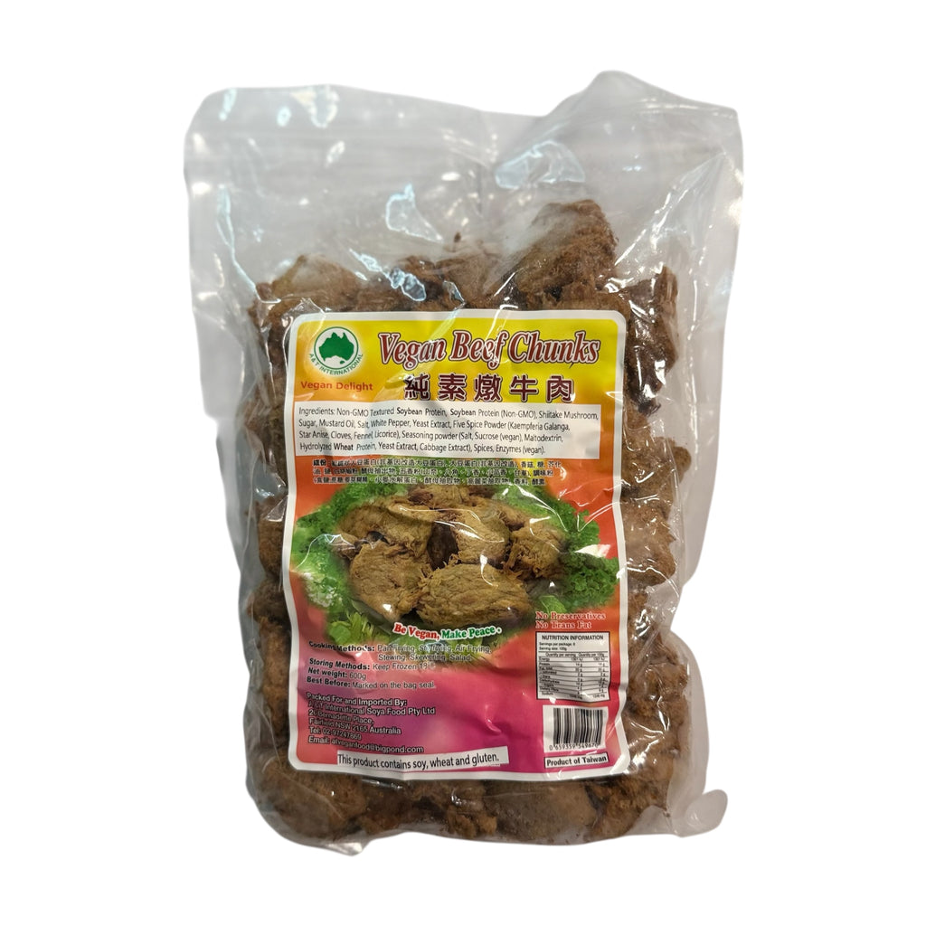 A&T Vegan Beef Chunks 600g