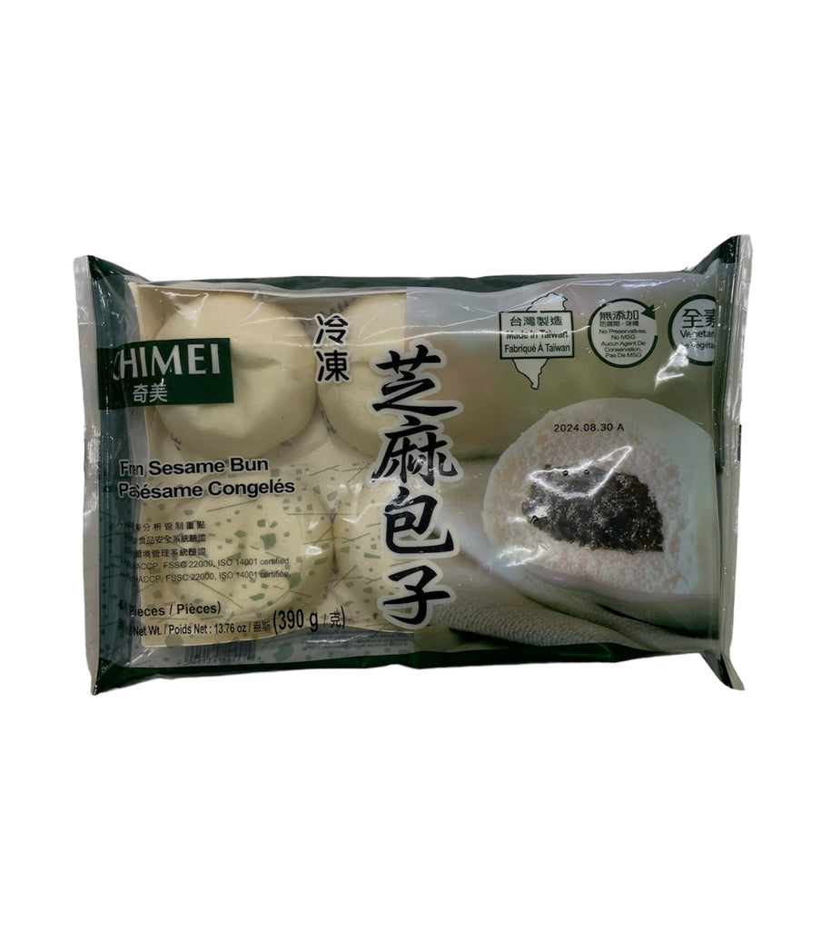 Chimei Frozen Sesame Bun (6 pieces) 390g