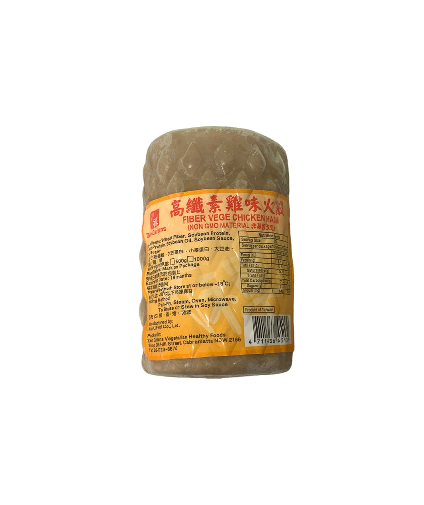 Zen Gardens Fiber Vege Chicken Ham 500g