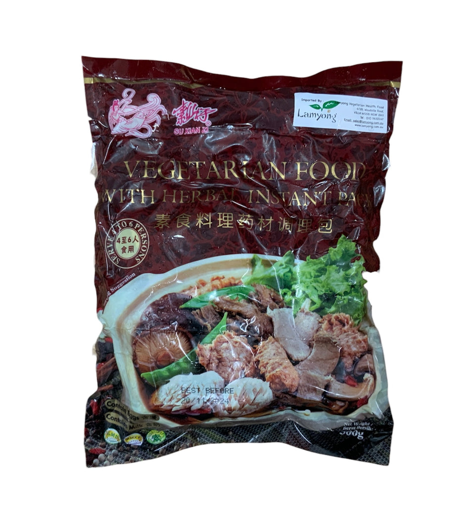 SuXianZi Vegetarian Food with Herbal Instant Pack 300g