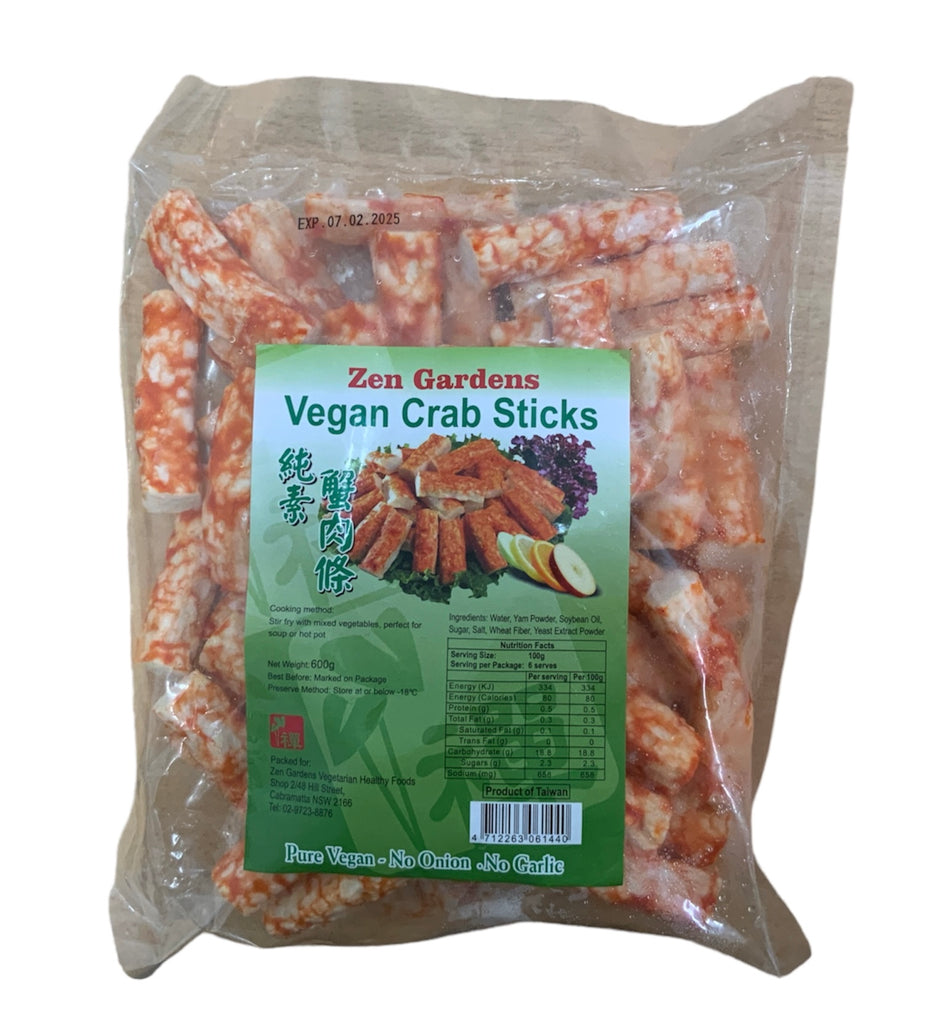 Zen Gardens Vegan Crab Sticks 600g