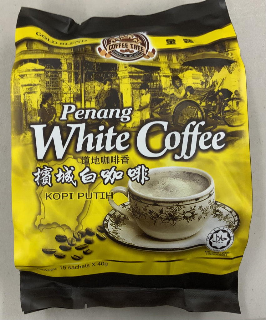 Coffee Tree Penang White Coffee (40g X 15 Sachets) 600g