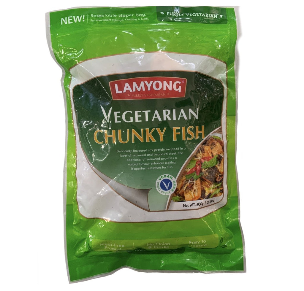 Lamyong Vegetarian Chunky Fish 600g
