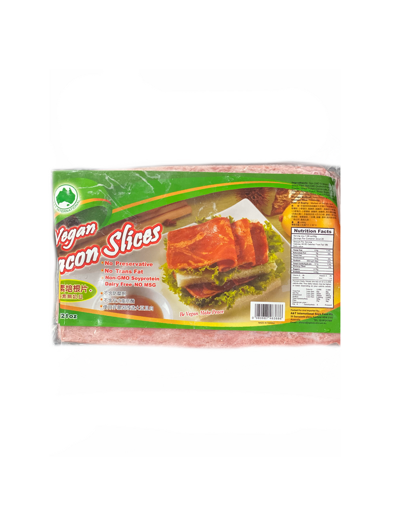 A&T Vegan Bacon Slices 600g