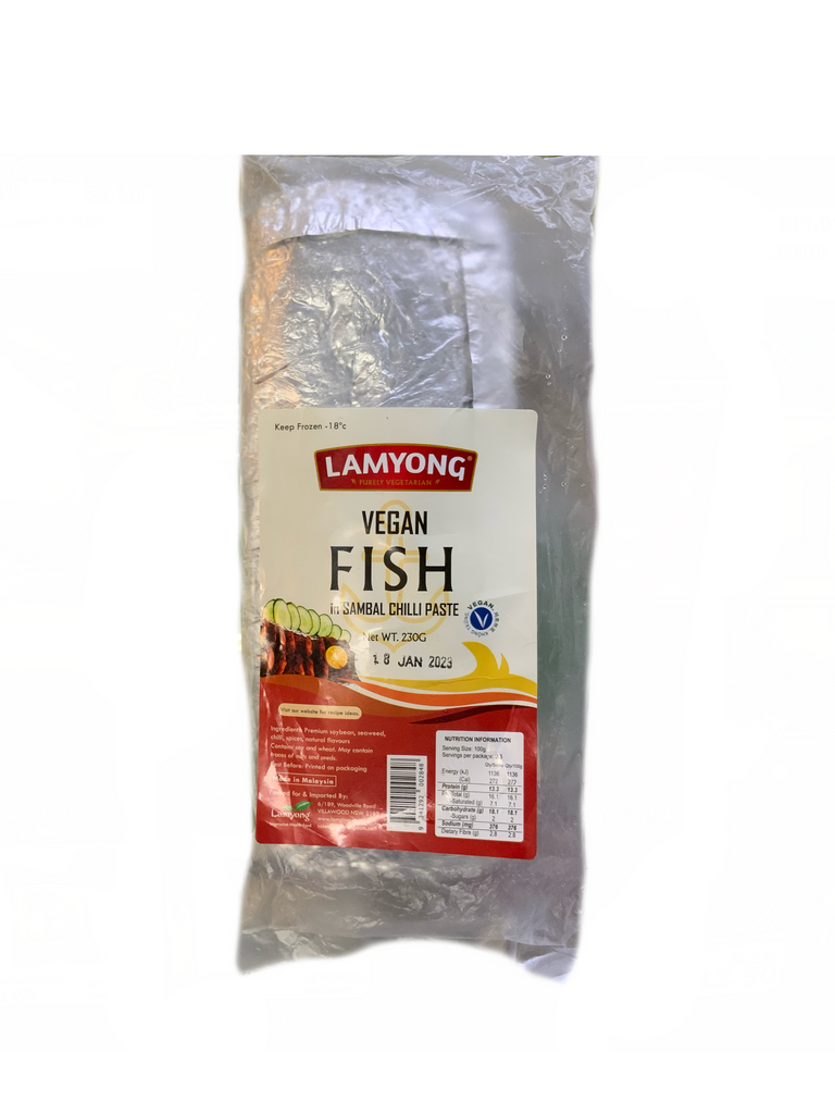 Lamyong Vegan Fish (in Sambal Chilli Paste) 230g