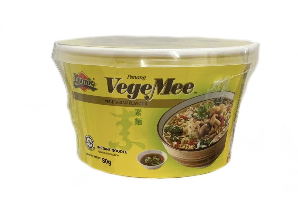Ibumie Penang VegeMee Vegetarian Flavour Bowl Instant Noodles 80g