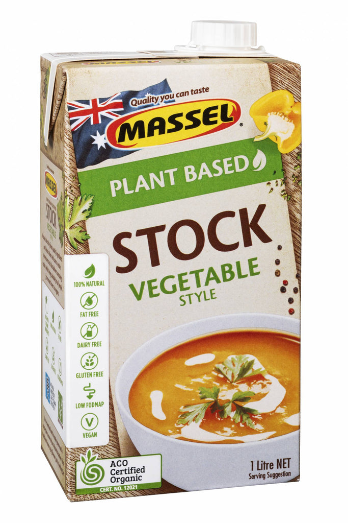 Massel Organic Liquid Stock Vegetable/Chicken Style 1Litre