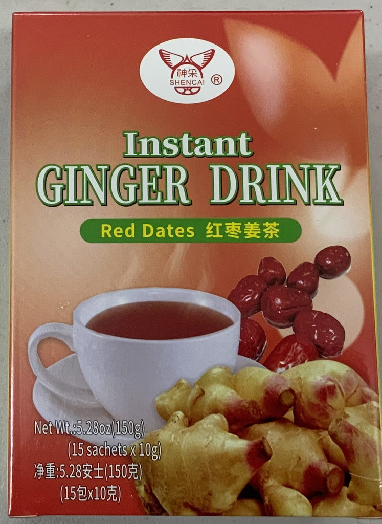 Shencai Instant Ginger Drink Red Dates 150g