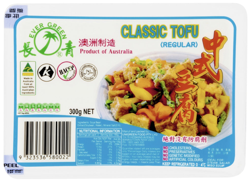 Evergreen Classic Tofu (Regular) 300g