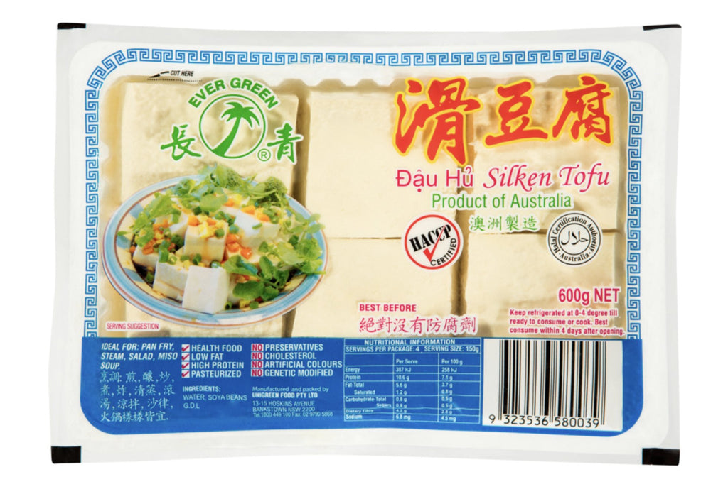Evergreen Silken Tofu 600g