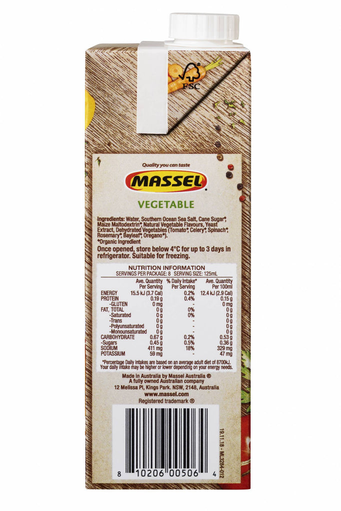 Massel Ultracubes Stock Cubes Vegetable 10PACK - Massel