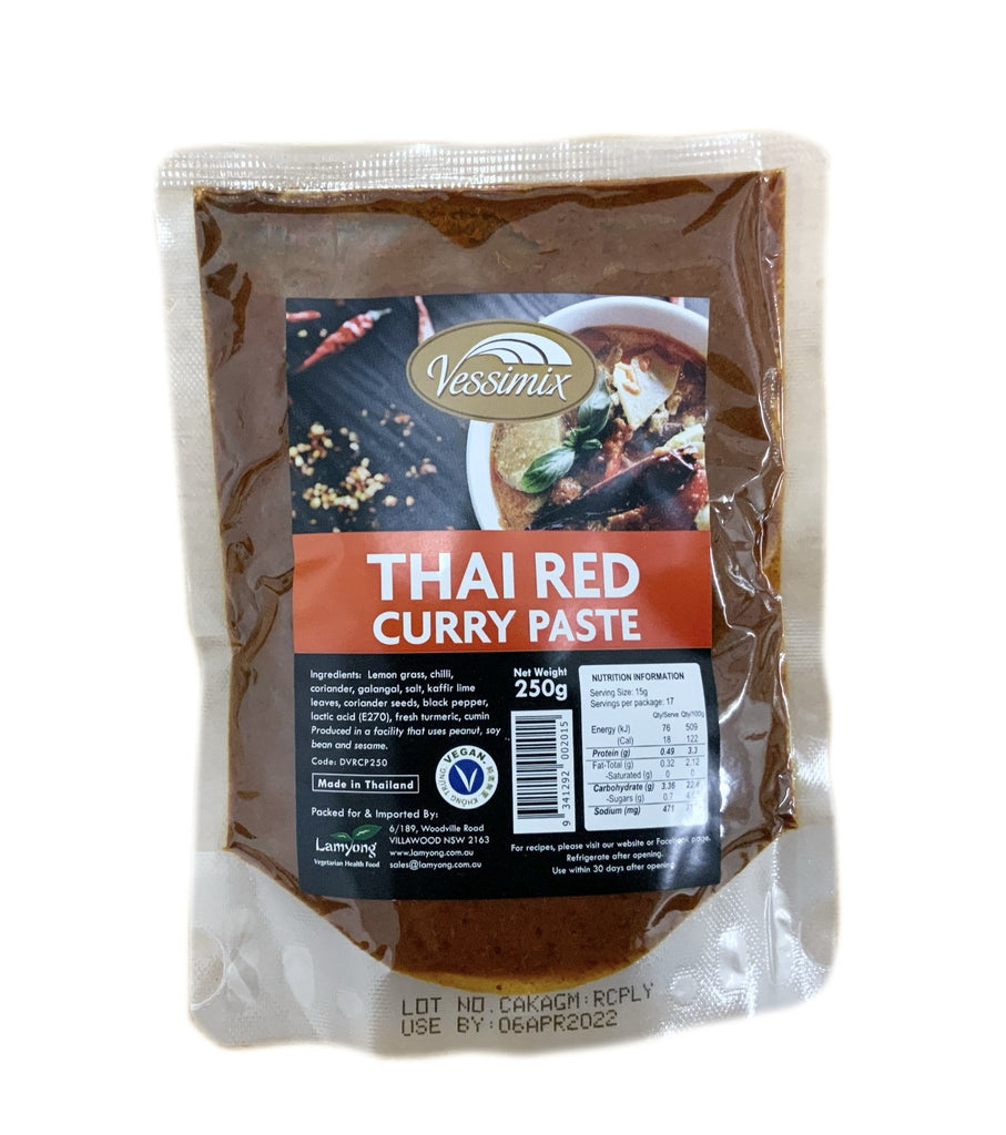 Vessimix Thai Red Curry Paste 250g