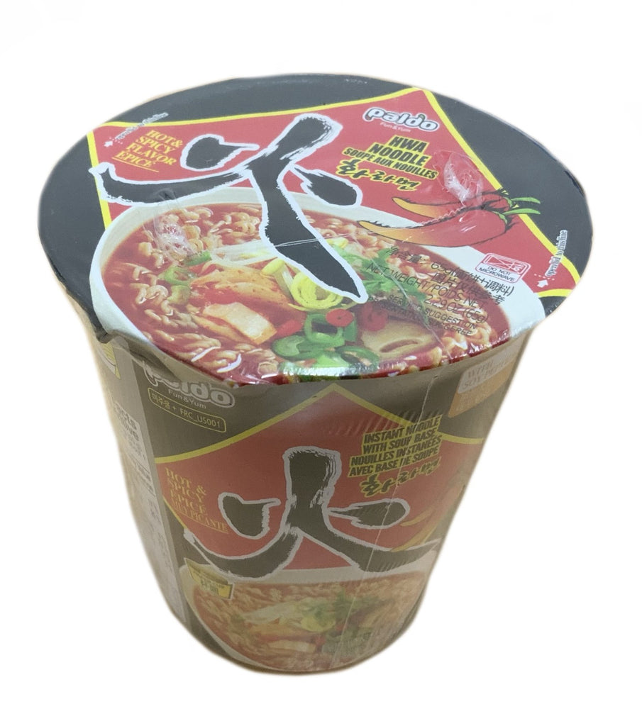 Paldo HOT & SPICY Hwa Noodle Cup 65g