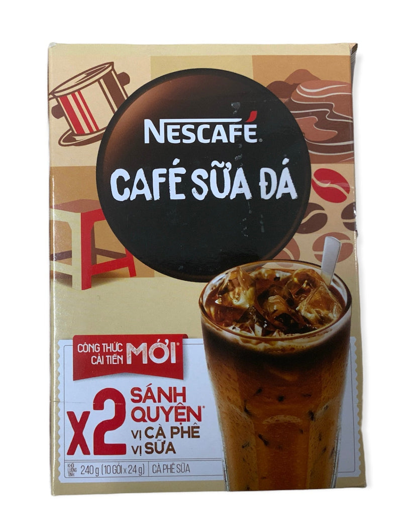 Nescafe 3in1 Instant Coffee (Café Sữa Đá) 240G (10Pck x 24G)