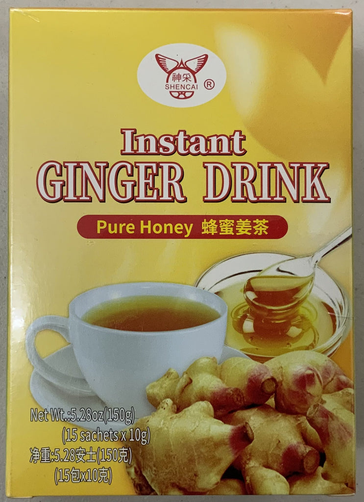 Shencai Instant Ginger Drink Pure Honey 150g