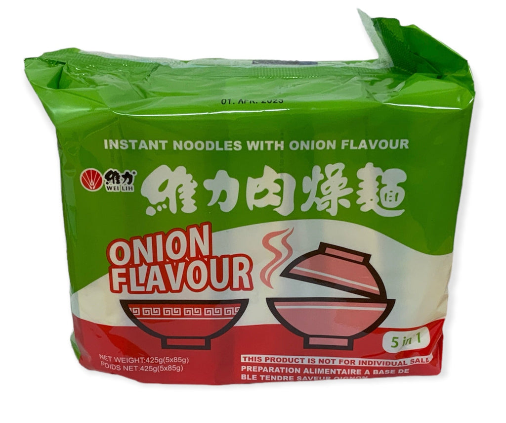 WeiLih Onion Flavour Noodles 425G (5x85G)