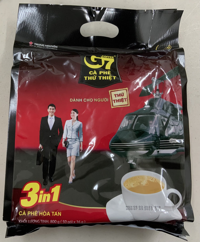 Trung Nguyen G7 Instant Coffee (16g X 50 Sachets) 800g