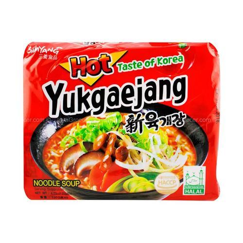 Samyang Foods Hot Yukgaejang Spicy Noodle Soup 120g x 5