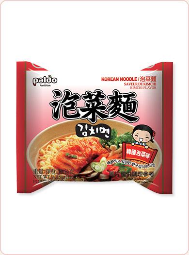 Paldo Korean Noodle Kimchi Flavor 120g x 5