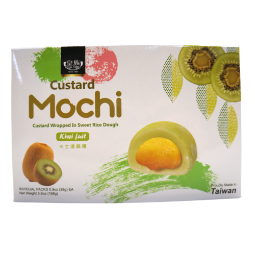 Royal Family Kiwi Fruit Custard Mochi 168g